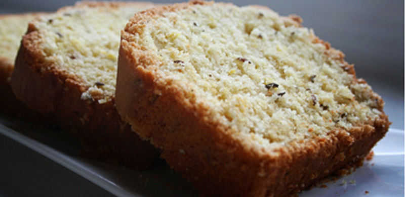 Cake de limón y alcaravea