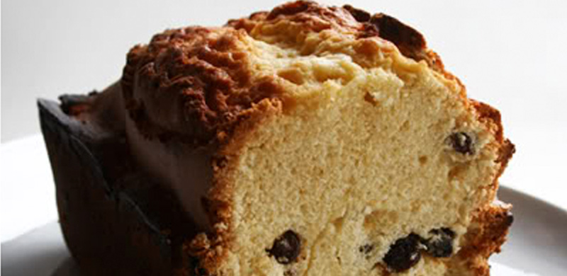 Plum-cake de pasas
