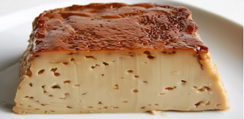 Flan de ratafía