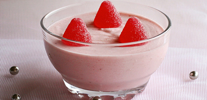 Mousse de fresones