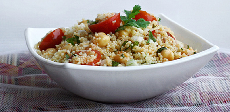 Cuscús frío con harissa