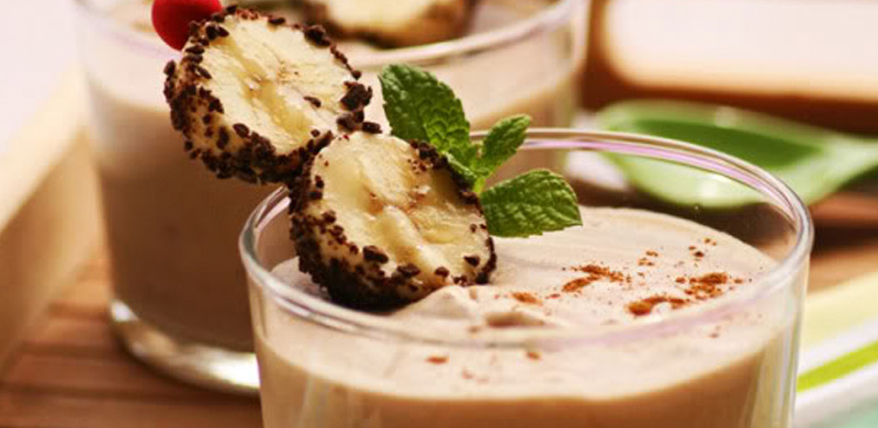 Mousse de plátano