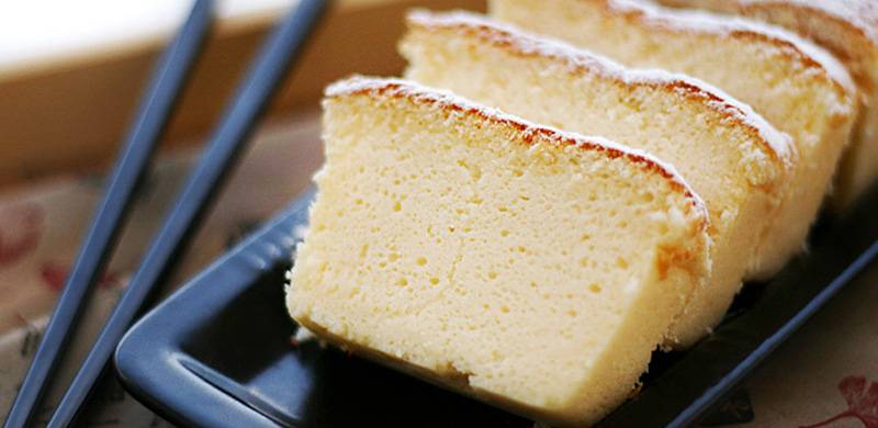 Pastel de queso japonés