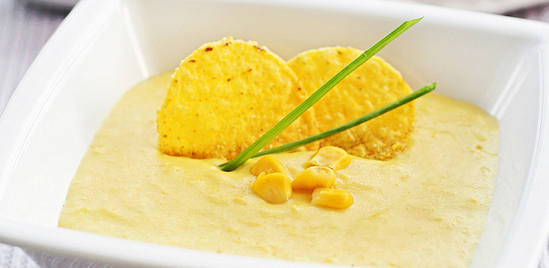 Crema de maíz