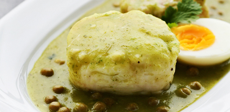 Merluza en salsa verde