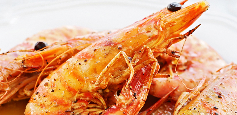 Langostinos al horno